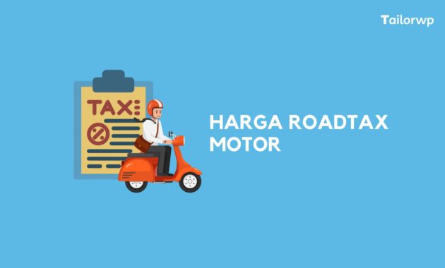 imej cover Harga Roadtax Motor