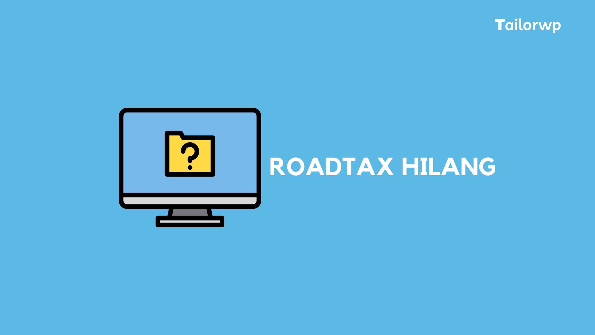 imej cover Roadtax Hilang
